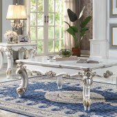 Vendome II Coffee Table LV01332 Antique Pearl by Acme w/Options
