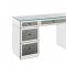 Noralie Writing Desk 93120 in Mirrored by Acme