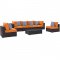Convene Outdoor Patio Sectional Set 7Pc EEI-2357 by Modway