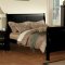Louis Philippe III Bedroom Set 19500 in Black by Acme