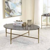 Tainte Coffee Table 3Pc Set 83475 in Faux Marble by Acme