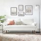 Valour Sofa in White Velvet Fabric by Modway w/Options