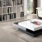 CW01 Rotary Coffee Table in White/Grey/Dark Grey Lacquer