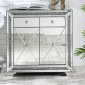 Noralie Accent Cabinet 97645 in Mirrored by Acme