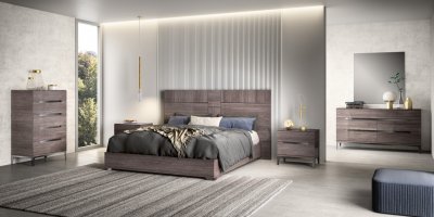 Viola Bedroom in Purple Elm by ESF w/Optional Casegoods