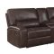 Brunson Motion Sectional Sofa 600440 in Brown by Coaster