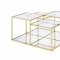 Uchenna Coffee Table 3Pc Set 83470 in Gold by Acme