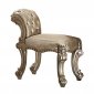 Vendome Stool 23008 in Gold Patina by Acme