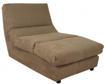 Mocha Fabric Modern Elegant Chaise Lounger [PMCL-475-Mocha]