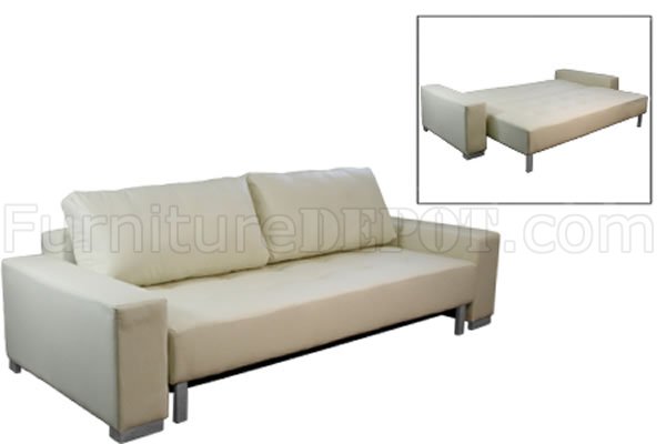 Fabric Faux Faux Leather Sofa Bed Lining Ivory 1/2 metre 50 cm 
