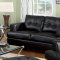 Black, White or Red Bonded Leather Living Room Sofa w/Options