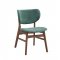 Bevis Dining Room 5Pc Set DN02312 by Acme w/Green Chairs