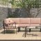 Rajni Modular Outdoor Patio Set OT01766 in Pink by Acme