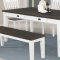 Kingman 5Pc Dining Room Set 109541 Espresso & White by Coaster