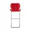 D1446BS Barstool Set of 4 in Red PU by Global