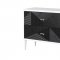 Dubni Accent Table AC00394 in White & Black by Acme