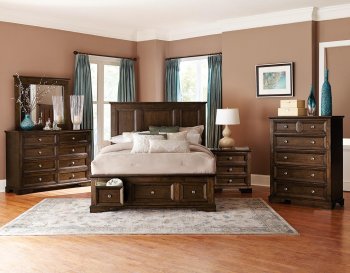 Eunice Bedroom 1844DC in Espresso by Homelegance w/Options [HEBS-1844DC Eunice]