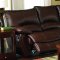 Clifford Motion Sofa 600281 in Dark Brown by Coaster w/Options