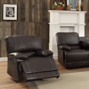 Cassville Motion Sofa Set 8403 in Dark Brown by Homelegance