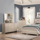 Lana 205181 Kids Bedroom 4Pc Set in Silver Tone by Coaster