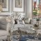 Vendome II Sofa LV01329 in Ivory Fabric by Acme w/Options