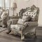 Danae Sofa LV01193 Fabric & Champagne & Gold by Acme w/Options