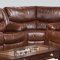 50200 Fullerton Power Motion Sectional Sofa in Brown by Acme