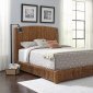 Laughton Hand-Woven Banana Leaf Bed in Amber by Coaster