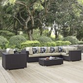 Convene Outdoor Patio Sectional Set 7Pc EEI-2350 by Modway