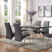 Noland Dining Table 72190 Gray Top by Acme w/Options