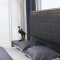 Giulia Bedroom in Matte Gray Oak by J&M w/Optional Casegoods