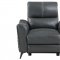 U1793 Power Motion Sofa in Blanche Charcoal by Global w/Options