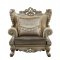 Ranita Sofa 51040 in Champagne Fabric by Acme w/Options