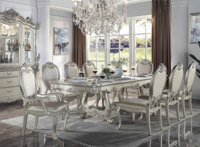 Bently Dining Room 7Pc Set DN01368 in Champagne by Acme
