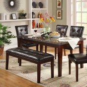 2456-64 Decatur Dining Set 5Pc by Homelegance Cherry w/Options