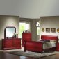 Cherry Finish Transitional Bedroom w/Options