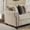 9175BR Sofa & Loveseat in Della Linen Fabric by Beautyrest