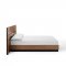 Caima Platform Queen Bed in Walnut by Modway