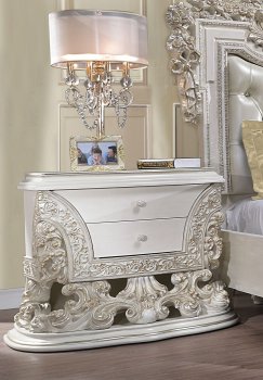 Adara Nightstand BD01249 in Antique White by Acme [AMNS-BD01249 Adara]