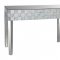 Nasa Console Table & Mirror Set 90244 in Mirrored & Pearl - Acme