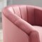 Prospect Swivel Chair Set of 2 in Dusty Rose Velvet by Modway