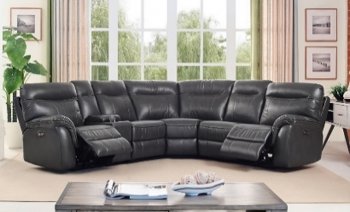 Atlas Motion Sectional Sofa LV01863 in Gray by Acme [AMSS-LV01863 Atlas]