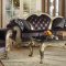 Roma 653 Sofa in Grey Velvet Fabric w/Optional Items