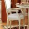 Rosella Ivory Lacquer Finish Royal Classic Dining Room by ESF