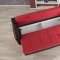 Divan Deluxe Sofa Bed in Red Fabric by Casamode w/Options