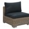 417 Outdoor Patio 5Pc Sectional Sofa Set by Poundex w/Options