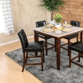 Marstone II CM3368PT 5Pc Counter Height Dinette Set w/Options