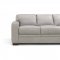 Goma Sectional Sofa LV02195 in Light Gray Leather by Mi Piace