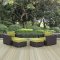 Convene Outdoor Patio Chair Set 4Pc 2202 Choice of Color- Modway