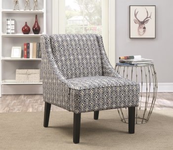 902604 Accent Chair Set of 2 in Fabric by Coaster [CRCC-902604]